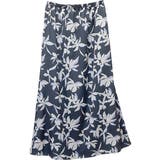 シャドーフラワーセミフレアロングスカート | FUNNY COMPANY＋  | 詳細画像25 