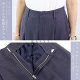 リネンブレンドタックワイドパンツ | FUNNY COMPANY+ | 詳細画像4