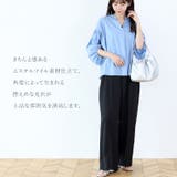 エステルツイルセンターシームワイドパンツ | FUNNY COMPANY+ | 詳細画像5