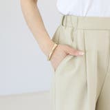 エステルツイルタックセミワイドパンツ | FUNNY COMPANY＋  | 詳細画像23 