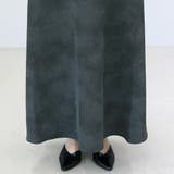 ニュアンス柄マットサテンロングスカート | FUNNY COMPANY＋  | 詳細画像24 