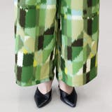 ニュアンス柄イージーワイドパンツ | FUNNY COMPANY＋  | 詳細画像23 