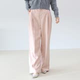 エステルツイルツータックセミワイドパンツ | FUNNY COMPANY＋  | 詳細画像8 