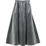 メタリックギャザーフレアスカート | FUNNY COMPANY＋  | 詳細画像26 