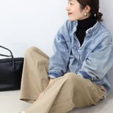 裏起毛ストレッチストレートワイドパンツ | FUNNY COMPANY+ | 詳細画像7