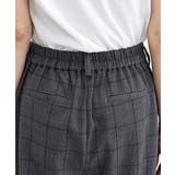 先染めチェックタックワイドパンツ | FUNNY COMPANY+  | 詳細画像24