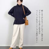 フェイクウールセミワイドパンツ | FUNNY COMPANY+ | 詳細画像15