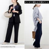 ダブルクロスタックセミワイドパンツ | FUNNY COMPANY+ | 詳細画像5