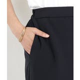 エステルスパンフロントスリットロングスカート | FUNNY COMPANY＋  | 詳細画像21 