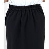 エステルスパンフロントスリットロングスカート | FUNNY COMPANY＋  | 詳細画像23 