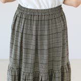 先染めチェックティアードスカート | FUNNY COMPANY+  | 詳細画像22