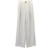 杢調ツイルタックワイドパンツ | FUNNY COMPANY＋  | 詳細画像26 