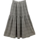 先染めチェックティアードスカート | FUNNY COMPANY+  | 詳細画像26