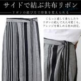 コットンリネンランダムストライプラップスカート | FUNNY COMPANY+ | 詳細画像8