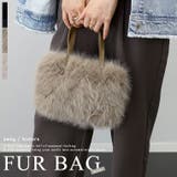 ファー2WAYミニボストンバッグ | FUNNY COMPANY＋  | 詳細画像1 