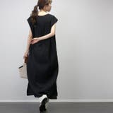 変わり織りキーネックワンピース | FUNNY COMPANY+ | 詳細画像2