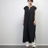 変わり織りキーネックワンピース | FUNNY COMPANY+ | 詳細画像5