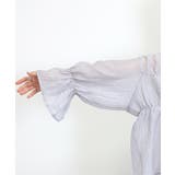 シワ加工キーネックシアーギャザーブラウス | FUNNY COMPANY＋  | 詳細画像22 