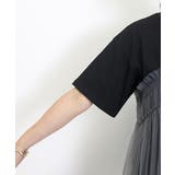 T/C天竺ｘチュールドッキングカットソー | FUNNY COMPANY＋  | 詳細画像22 