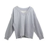 裏毛サイドリブVネックプルオーバー | FUNNY COMPANY＋  | 詳細画像26 