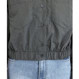 裾ギャザー両ポケシャツブルゾン | FUNNY COMPANY＋  | 詳細画像23 