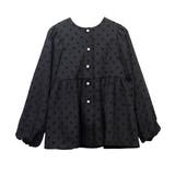 パールボタン前開きペプラムブラウス | FUNNY COMPANY+ | 詳細画像26