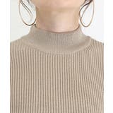 ボトルネックラメリブ編みニットプルオーバー  | FUNNY COMPANY＋  | 詳細画像21 