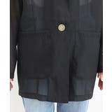 シアーオーガンジーテーラードジャケット | FUNNY COMPANY＋  | 詳細画像22 