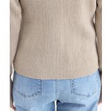 ボトルネックラメリブ編みニットプルオーバー  | FUNNY COMPANY＋  | 詳細画像24 