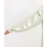 シワ加工袖フリル前開きブラウス | FUNNY COMPANY＋  | 詳細画像22 