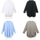 バンドカラーチュニックシャツ | FUNNY COMPANY＋  | 詳細画像13 