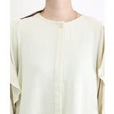 シワ加工袖フリル前開きブラウス | FUNNY COMPANY＋  | 詳細画像21 