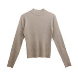 ボトルネックラメリブ編みニットプルオーバー  | FUNNY COMPANY＋  | 詳細画像26 