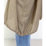 リネンライク裾ドロストロングブルゾン | FUNNY COMPANY＋  | 詳細画像23 