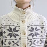 ノルディックジャガードハイネックカーディガン | FUNNY COMPANY＋  | 詳細画像21 