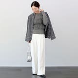 チュールレイヤードリブニットプルオーバー | FUNNY COMPANY＋  | 詳細画像5 