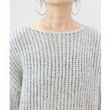 ローゲージボートネックニットプルオーバー | FUNNY COMPANY＋  | 詳細画像21 