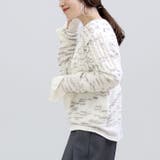 ローゲージ編地切替ニットプルオーバー | FUNNY COMPANY＋  | 詳細画像7 