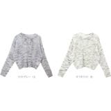 ローゲージ編地切替ニットプルオーバー | FUNNY COMPANY＋  | 詳細画像9 