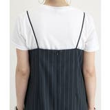 エステルツイルストライプキャミワンピース | FUNNY COMPANY＋  | 詳細画像24 