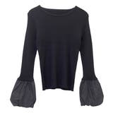 T/C袖切替リブニットプルオーバー | FUNNY COMPANY＋  | 詳細画像25 