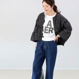 ラメツイードフレアスリーブ中綿ブルゾン | FUNNY COMPANY＋  | 詳細画像8 