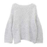 ローゲージボートネックニットプルオーバー | FUNNY COMPANY＋  | 詳細画像25 