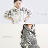 ノルディックジャガードハイネックカーディガン | FUNNY COMPANY+ | 詳細画像4