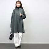 シワ加工バンドカラータック使いブラウス | FUNNY COMPANY＋  | 詳細画像9 