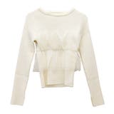 チュールレイヤードリブニットプルオーバー | FUNNY COMPANY＋  | 詳細画像26 