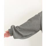 変わり編みスクエアプルオーバー | FUNNY COMPANY＋  | 詳細画像22 