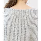 ローゲージボートネックニットプルオーバー | FUNNY COMPANY＋  | 詳細画像24 