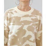 ボタニカルジャガードニットプルオーバー | FUNNY COMPANY＋  | 詳細画像20 