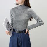 ハイネックメローメランジニットプルオーバー | FUNNY COMPANY+ | 詳細画像7